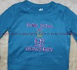 bT-002 Lustig besticktes Kindershirt