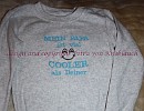 bT-008 Lustig besticktes Kindershirt